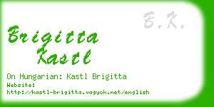 brigitta kastl business card